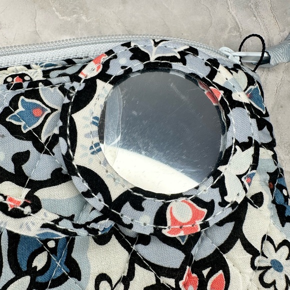 Vera Bradley Mirror Cosmetic Bag Lisbon Medallion - Picture 8 of 8